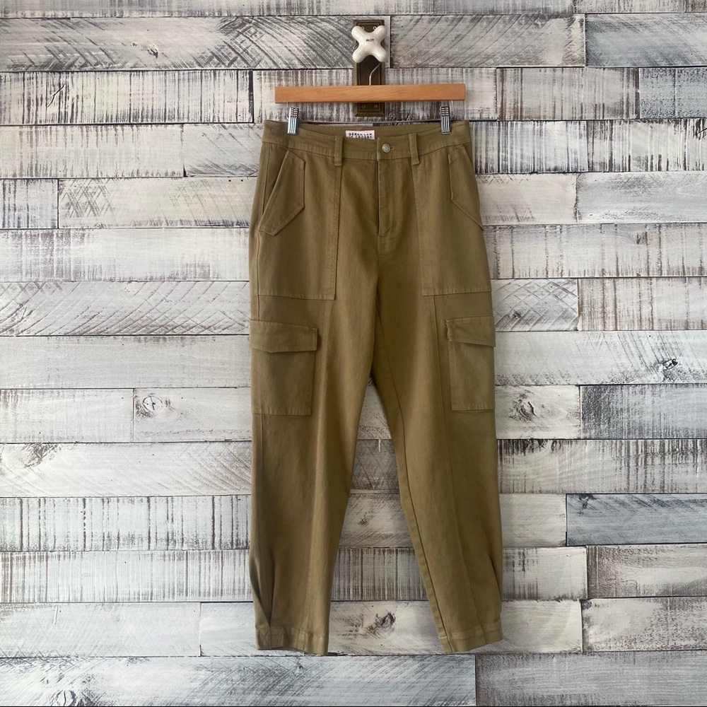 Derek Lam 10 Crosby denim olive green cargo pants size 27
